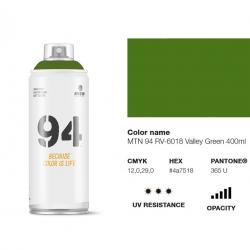 Bombe de peinture - Vert vallé - RV-6018 - MTN 94 - 400ml