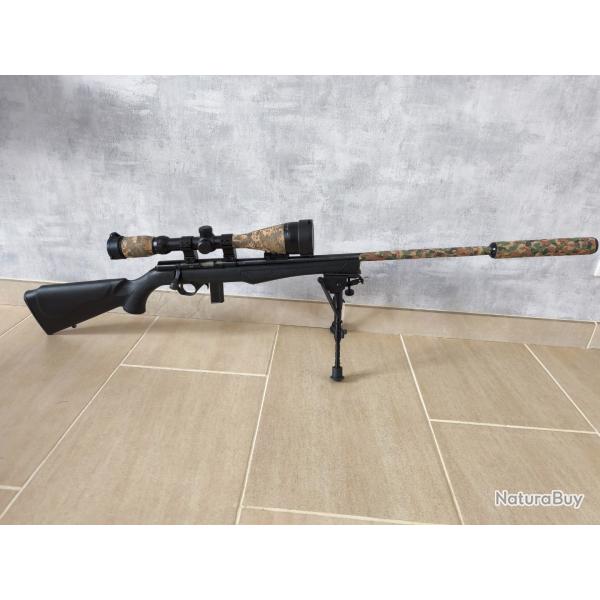 Carabine Rossi 22 LR 8122 - Bipied - Lunette Nikko Stirling 4-16x50