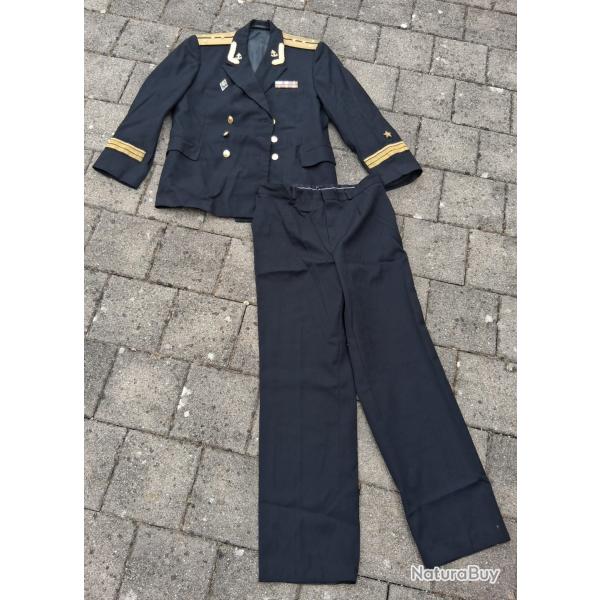 Uniforme tenue capitaine de 1er RANGMarine sovitique URSS CCCP