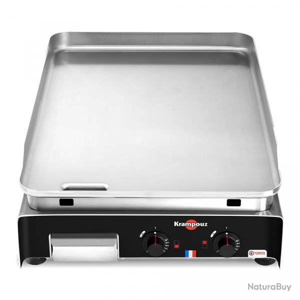PLANCHA KRAMPOUZ INOX GAZ PROFONDEUR Gaz Bouteille Butane / Propane (G30)