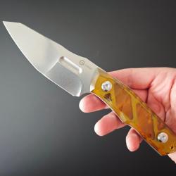 Civivi PROPUGNATOR Lame en D2, plaquettes en Ultem poli. C23002-3 NEUF
