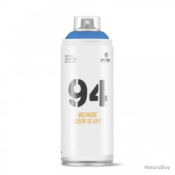 Peinture en arosol MTN 94 - 400 ml - Blue fluorescent