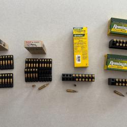 LOT DE 91 MUNITIONS NEUVES, CALIBRE 17 REMINGTON DE MARQUE NORMA ET REMINGTON
