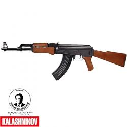 Réplique airsoft Kalashnikov AK-47 Spring Cybergun - fusil noir bois