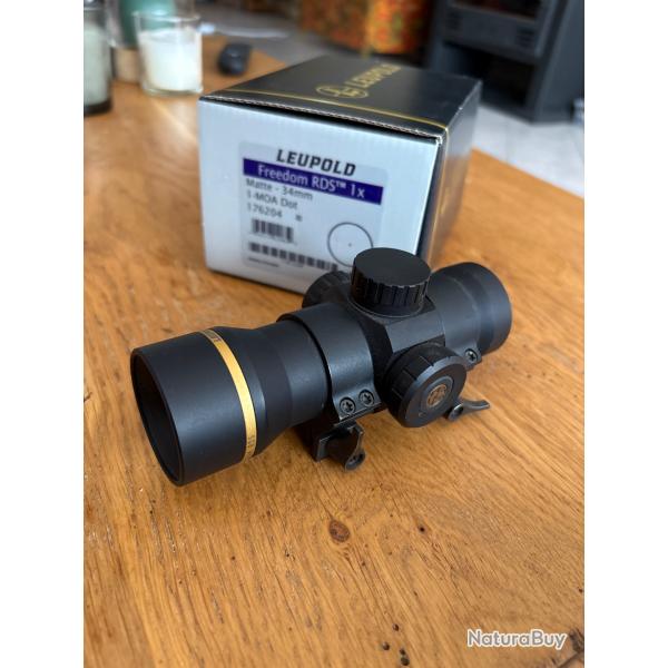 Point rouge Leupold Freedom RDS 1x + montage amovible