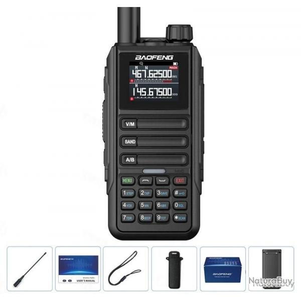 NOUVEAU MODLE !! RADIO BAOFENG UV-16 MAX PRO V2 15W - NOIR - LIVRAISON GRATUITE