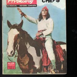 photo aventures 4 , roman photo western , les deux chefs 1963, bi-mensuel