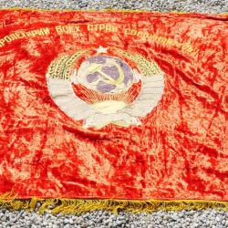 Drapeau soviétique CCCP  époque WWII -  Drapeau russe - ref SDC24SOV007