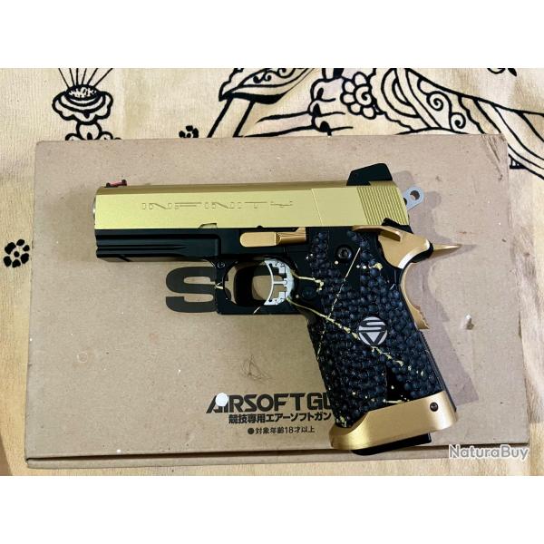 WA infinity Hi-Capa 3.9 gold splash