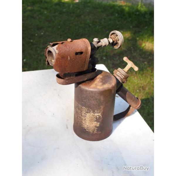 WEHRMACHT - authentique lampe de prchauffage blind panzer allemand provenance Normandie 44