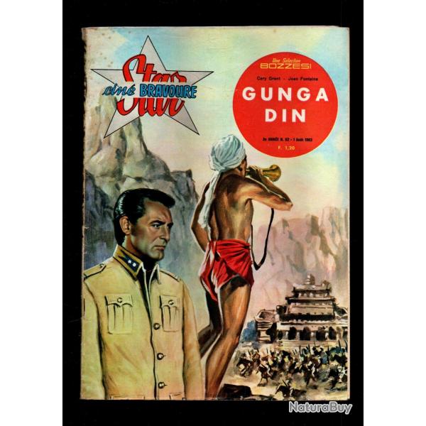 star cin bravoure 62 roman photo gunga din 1963 indes anglaises