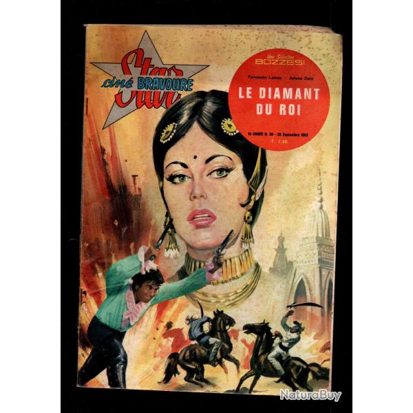 star cin bravoure 66 roman photo le diamant du roi 1963