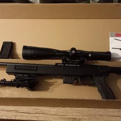 carabine ISSC SPA ATS Advance tactical 22 LR armement linéaire