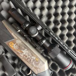 Lunette kite optique k6 +browning nomad + anneaux 30mm