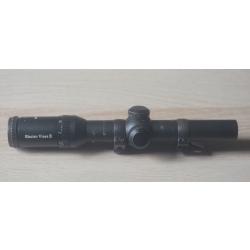 Lunette de battue 1-4x24 Electrovisee 2  avec parties hautes de montage pivotant