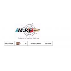 Ogives MPF cuivrées 9 RN 125 Gr TMJE Ø 355" par 1000 en port gratuit
