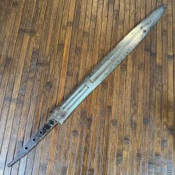 LAME DE GLAIVE 1816 D'ARTILLERIE A PIED DE LA MANUFACTURE DU KLINGENTHAL EN 1827