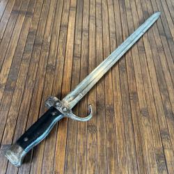 BAÏONNETTE BERTHIER 1892 ARMÉE FRANÇAISE WW1 NON MODIFIÉE