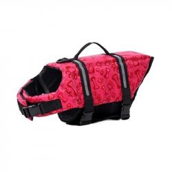Gilet de sauvetage d été réfléchissant réglable pour grands chiens. maillot de bain. gilet de sécuri