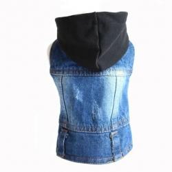 XS 2XL Denim chien vêtements Cowboy chien manteau chiot vêtements pour petits chiens jean veste chie