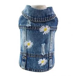 XS 2XL Denim chien vêtements Cowboy chien manteau chiot vêtements pour petits chiens jean veste chie