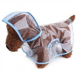 Xs 8XL à la mode chien vêtements imperméable imperméable Transparent vêtements de pluie couleur bord