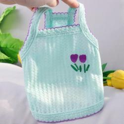 Nouveau chien de compagnie rayé sweat chien vêtements pour petits chiens chiot vêtements d été doux 