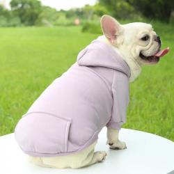 Sweat shirt à capuche pour chien. pour petit et moyen chiot. manteau pour animaux de compagnie. vest