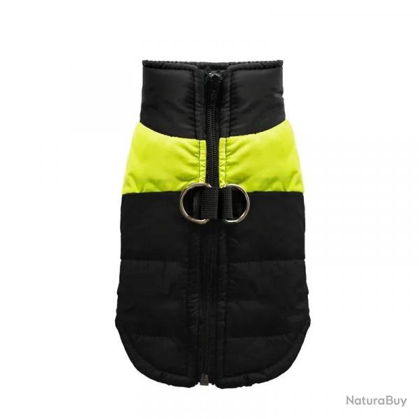 Vtements chauds impermables pour chiens, manteau pour animaux de compagnie, gilet d'hiver rembourr