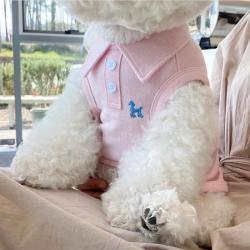 Polo d été pour chiens. vêtements pour chiots. Bichon Frise. Chihuahua. sweat shirt à rayures pour c