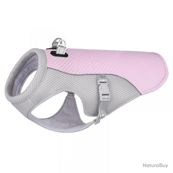Gilet rafrachissant d t pour chien. harnais rflchissant  dgagement rapide. vtements chauds p