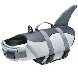 Gilet de sauvetage pour chien de compagnie. flottabilité améliorée. vêtements de natation pour petit