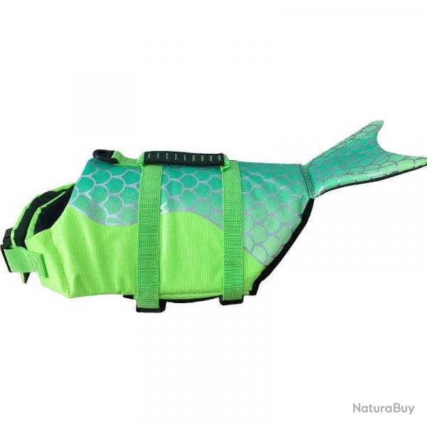 Gilet de sauvetage pour chien de compagnie. flottabilit amliore. vtements de natation pour petit