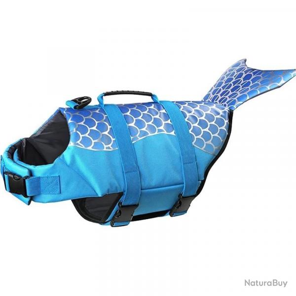 Gilet de sauvetage pour chien de compagnie. flottabilit amliore. vtements de natation pour petit