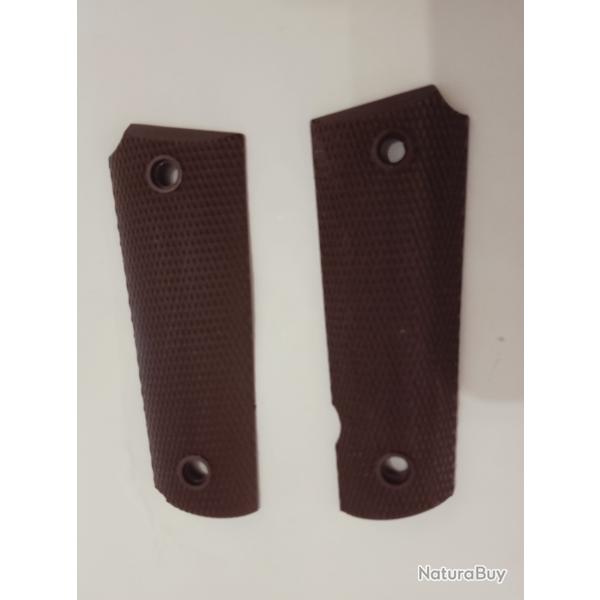 Plaquettes de crosse neuves Colt 1911