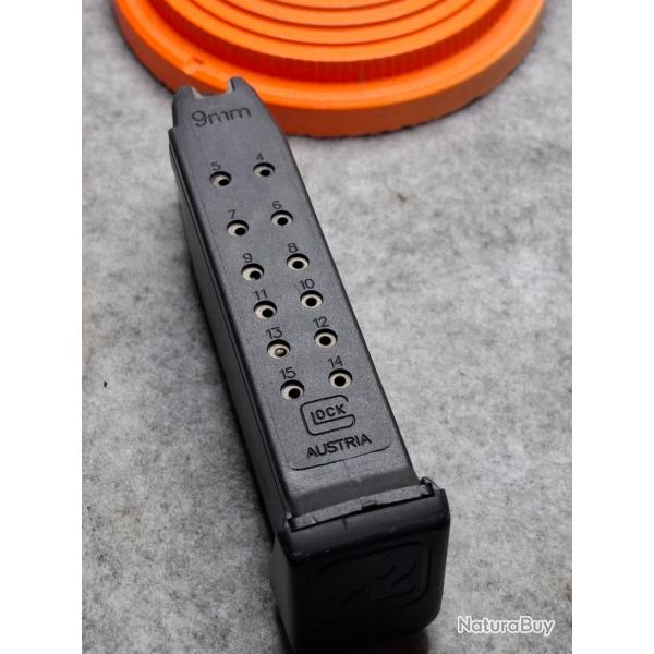 Chargeur Glok 19 - 15+2 - 9mm
