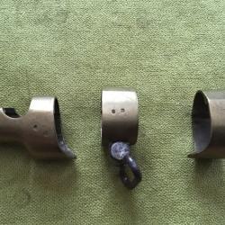 PIÈCES POUR FUSIL GRAS ARTILLERIE OU GENDARMERIE A CHEVAL embouchoir ANNEAUX DE BRETELLE