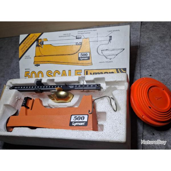 Lyman - balance haute prcision M 500 Scale