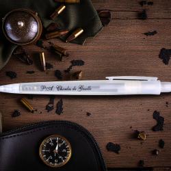 stylo -bille originale porte-avions Charles de Gaulle - marine nationale 90's v3