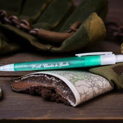 stylo -bille originale porte-avions Charles de Gaulle - marine nationale 90's v4