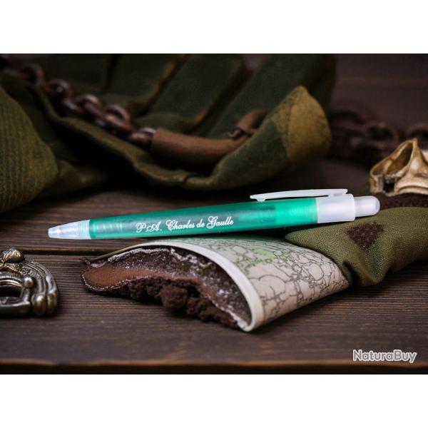 stylo -bille originale porte-avions Charles de Gaulle - marine nationale 90's v4
