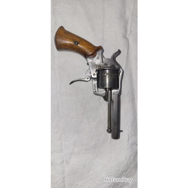 Rvolver ligeois a broche 7mm SA et DA apte au tirs