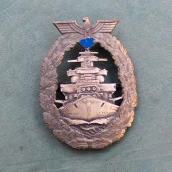 Insigne allemand KM Kriegsmarine flotte de haute mer