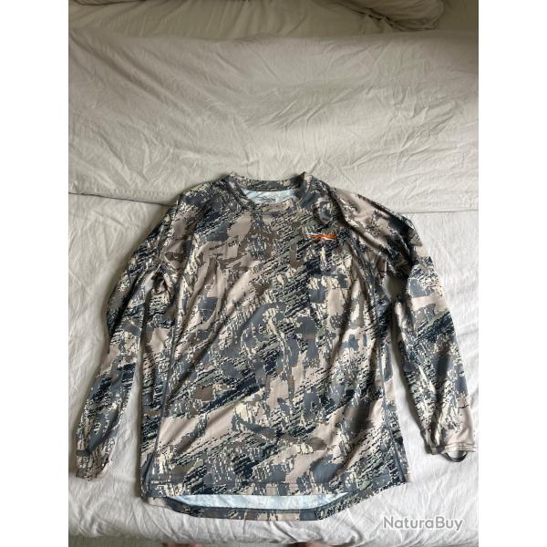 Tee Shirt Manches Longues Homme Sitka Core Ls - Open country
