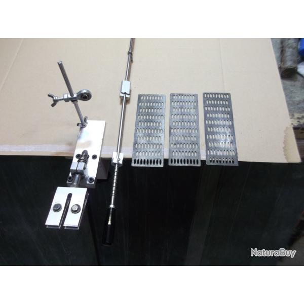 Aiguiseur de couteaux professional avec pierres diamantes extra larges.