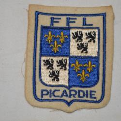 INSIGNE FORCES FRANCAISES LIBRES-GROUPE BOMBARDEMENT I/17 PICARDIE AVIATION-1943-SYRIE-LEVANT 2°WW