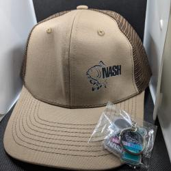 Casquette publicitaire marquage NASH + porte clé offert ! Ref n°2 .