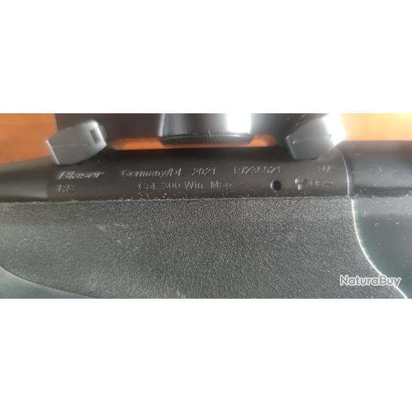 carabine lineaire blaser r8 ultimate busque et sabot reglable 300wm