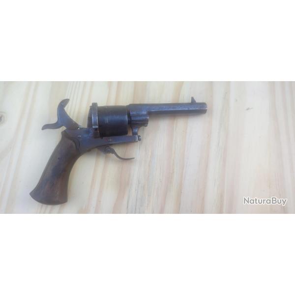 Pistolet  broche 7 mm type Lefaucheux