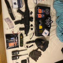 Pack matos complet + scorpion cz aeg Asg cnc